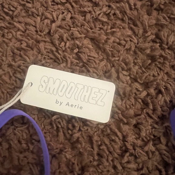 Aerie Smoothez Balconette Bra Lightly Lined Purple Everyday Comfort Size NWT32A - Picture 5 of 7